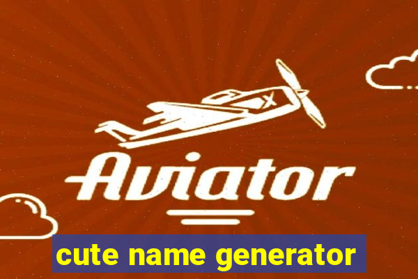 cute name generator